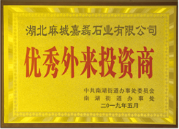 優(yōu)秀外來(lái)投資商